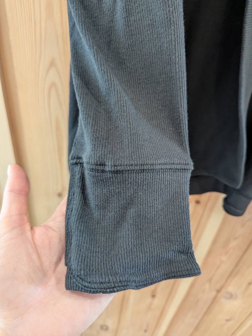 Athleta Ribbed Open Front Cardigan - Picture 6 of 8